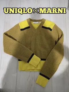 【1.24まで掲載】UNIQLO×MARNI Vネックニットセーター