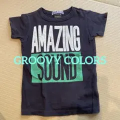 グルーヴィーカラーズ 半袖Tシャツ 120 チャコールグレー 音楽アメカジのサムネイル
