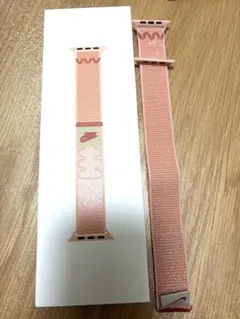 Apple Watch Nikeスポーツループ 45mm対応 ピンク