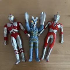 ウルトラマン ソフビ フィギュア 3体セット