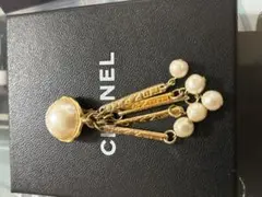 CHANEL ピアス 片耳のみ！ チェーンドロップ ピンク 正規品 - メルカリ