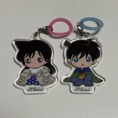 名探偵コナン ふらっとめじるしアクセサリー ちぢませ隊 工藤新一 毛利蘭