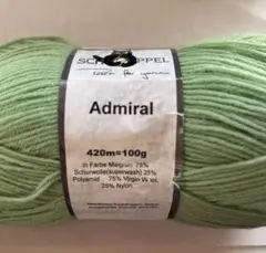 Schoppel Admiral ライトグリーン 420m 100g
