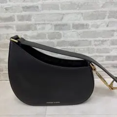 omi classiタグ付ブラックショルダーバッグ新品未使用美品紐付き 