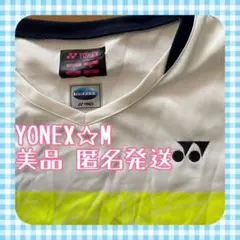 美品 YONEX 吸汗速乾 VネックTシャツ ヨネックス半袖　テニスウエア　部活