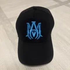 AMIRI ブラックトラッカーキャップ