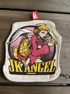 B-SIDE LABEL JK ANGEL ファスナーポーチ