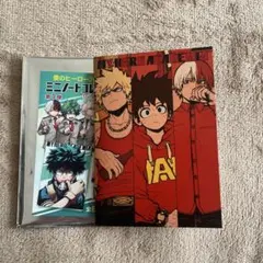 ヒロアカ【緑谷出久・爆豪勝己・轟焦凍】ミニノートコレクション ジャンショ春コレ