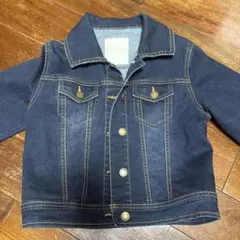 ダークブルー デニムジャケット S