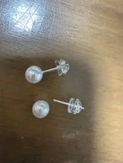 パール スタッドピアス 両耳用