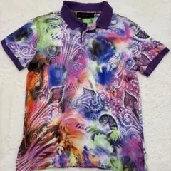 美品 ETRO イタリア製 ペイズリー柄 ポロシャツ 春夏 総柄