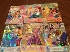 ディズニー　マジックキャッスル　トレーディングカード　6枚セット