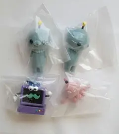 教育番組 ガチャ フロッキーフィギュア はかせ タマ パウル