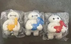 週末セール】ディズニー ミセス ベイマックス ぬいぐるみチャーム 全3