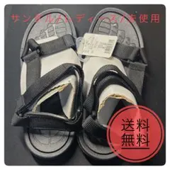 【値引交渉大歓迎】サンダル/Black 24cmのサムネイル