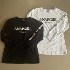 ANAPGiRL Sサイズ　長袖カットソー 2色セット