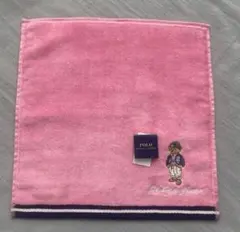 ☘️ラルフローレン タオルハンカチ《ポロベア》　1枚