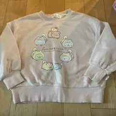 すみっコぐらし トレーナー ピンク 120cmのサムネイル