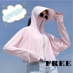 帽子 ジップパーカー 日よけ フード付き UVカット 日焼け止め サンシェード