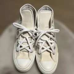 ALL STAR100周年記念モデル コンバース　ホワイト ハイカットスニーカー