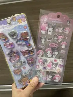 【新品未開封品ドロップジェリーシールウォーターシール マイメロ キティ 貴重