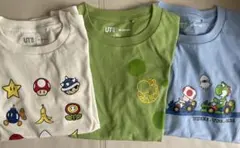ユニクロ　マリオ　キッズTシャツ　3枚セット