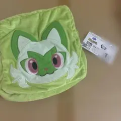キャラクター バッグ 緑色 ポケットモンスター　ニャオハ　未使用