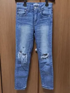 moussy ダメージスキニーデニム