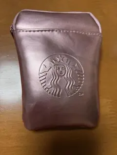 スタバ Starbucks SAKURA 2026 ミニポーチ メタリックピンク