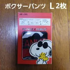 PEANUTS forest スヌーピー ボクサーパンツ Lサイズ 2枚