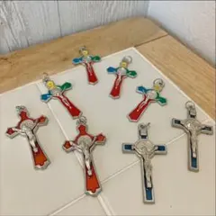 十字架 クロス ネックレストップ バリ島で購入 バラ売り