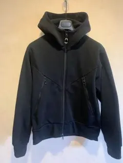 高級美品ゴールドウィンハイネック肉厚パーカーM黒ブラッツのサムネイル