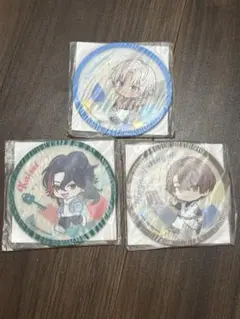 にじさんじ✖︎くら寿司　ラバーコースター　3点セット