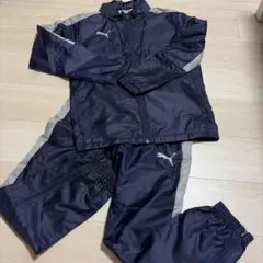 PUMA ジャージ 上下セット XS ネイビー トレーニングのサムネイル