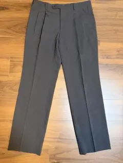 メンズ スラックス パンツ ダークグレー系