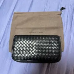 Bottega Veneta ブラック 長財布