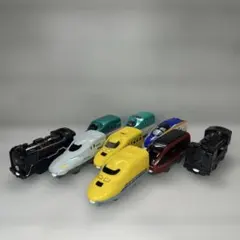 プラレール まとめ売り 9点 新幹線 SL ドクターイエロー2台 ハッピーセット