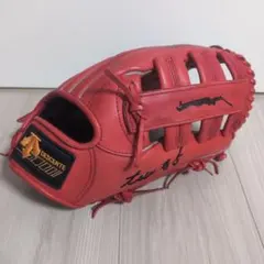 デサント 日本製 新庄剛志モデル シルエット刻印 外野用 軟式グローブ