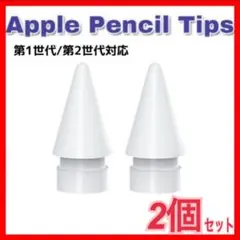 2個セット　Apple pencil　交換用チップ ペン先　アップル ペンシル