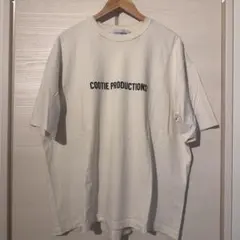 COOTIEPRODUCTIONS 半袖Tシャツ ロゴT クリーム LARGE - メルカリ