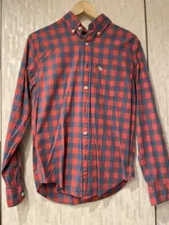 <美品>[Abercrombie&Fitch]チェックシャツ ネルシャツ