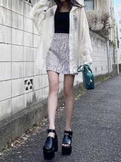 EMODA シアーシャツ ホワイト フリーサイズのサムネイル