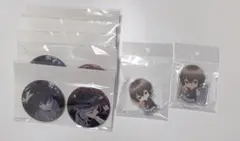 文豪ストレイドッグス 缶バッチセット 太宰治 中原中也 アクリルスタンド