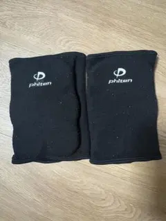 phiten バレーボール用肘サポーター ブラックのサムネイル