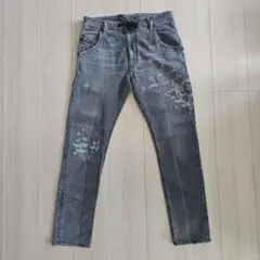 DIESEL ブラック デニム ライダース jogg ジョグ y2k - メルカリ