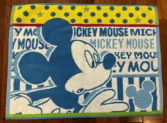 ディズニー　ミッキーマウス　タオルバスマット