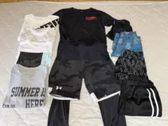 UNDER ARMOUR 入12枚セット150〜160 Ｔシャツパンツレギンスのサムネイル