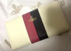 Vivienne Westwood 長財布　ホワイト　レザー　未使用のサムネイル