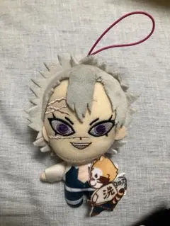 鬼滅の刃×ラスカル 不死川実弥 ぬいぐるみストラップ