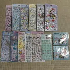 正規品　ボンボンドロップシール　サンリオ　おはじき　クリスタル　うるちゅる14点 正規品 ボンボンドロップシール サンリオ おはじき クリスタル うる